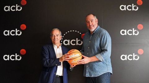 Ra�l L�pez, presidente, y H�ctor Gal�n, director general del club.