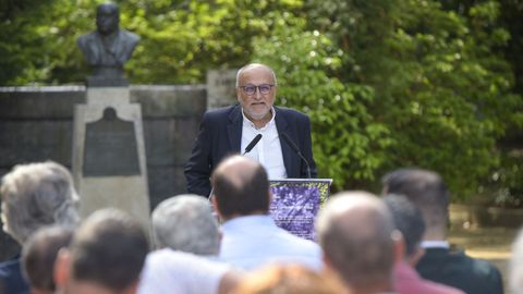 Inauguraci�n de la rehabilitaci�n del parque jard�n y la carballeira de Caldas de Reis