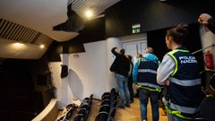 Ca�da del falso techo del Teatro Principal de Pontevedra actualizado