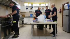 Jornada nocturna de los bomberos