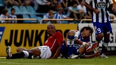 Powel, en Riazor en el 2011