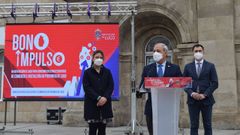 El presidente de la Diputaci�n presenta el Bono Impulso