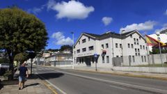 Foto de archivo de la zona de la Comisar�a de Viveiro, en cuyo entorno se registr� este domingo la salida de v�a