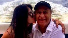 Del Nero y Katherine Fontenele