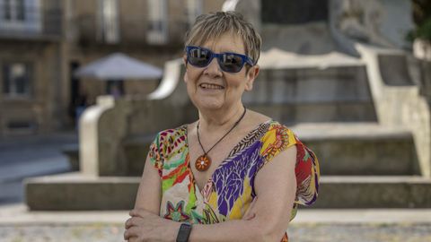 Lourdes D�az, paciente con DMAE.