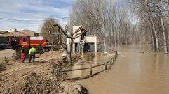 Crecida del r�o Ebro