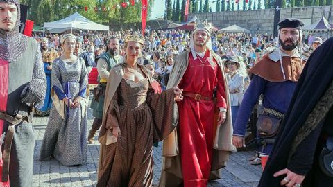 Miles de personas asistieron este fin de semana a la fiesta medieval con la que Matosinhos evoca su pasado medieval y el legado del Camino de Santiago en Portugal y en su municipio.