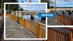 Imagen compartida por el Concello de Ponteceso de los resultados de la intervenci�n