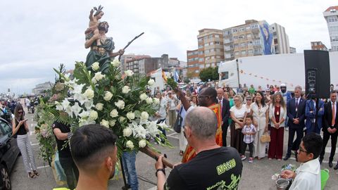 Procesi�n de San Crist�bal y bendici�n de veh�culos en Ribeira 2026