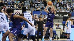 Partido de la primera vuelta entre el Gipuzkoa y el Obradoiro.