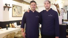 Los hermanos Gerardo (a la derecha) y Alberto Amarelle, del restaurante Taller de Sastrer�a, presentaron este martes su nueva propuesta: el c�tering Hecho a medida