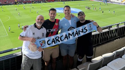 Xurxo Abal, que enlanzar dos desplazamientos consecutivos, el domingo en Vallecas.