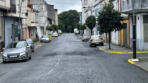 Tramo de Agro do Rolo en Palas de Rei que será arreglado por la Diputación y luego cedido al Concello