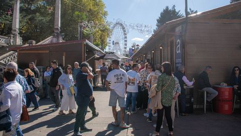 Casetas y atracciones del San Froilán en el Domingo das Mozas