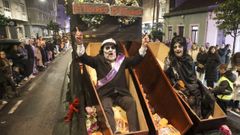 O quilmetro do terror llena de personajes espeluznantes el barrio de Catabois