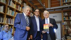 De izquierda a derecha, Rodr�guez Iglesias, Tom�s Fern�ndez-Couto y Francisco D�az-Fierros
