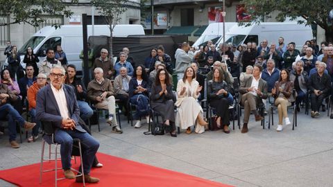 Presentaci�n de �Lugo 10� de Miguel Fern�ndez en un encuentro en A Milagrosa.