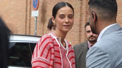 Victoria Federica, a su llegada a Las Ventas este lunes 12 de octubre