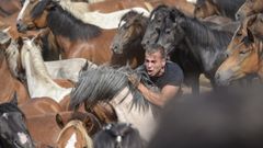 As� fue la rapa das bestas del monte Gag�n, en Mar�n