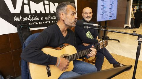 Un dos faladoiros, na tarde de onte, no Vimindie vimianc�s 