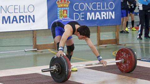 CAMPEONATO DE ESPA�A DE HALTEROFILIA EN EL PABELL�N A CA�OTA, MAR�N