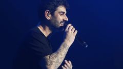 Melendi durante la primera de sus tres actuaciones en A Coru�a en el 2023