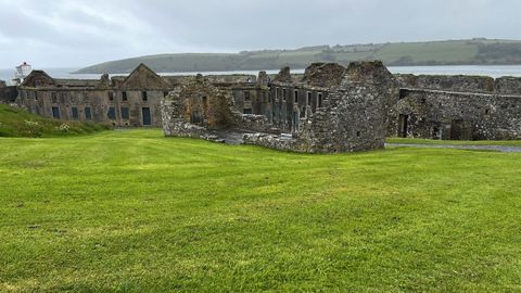 CHARLES FORT. En Kinsale, al sur de la ciudad. Lugar lleno de historia en un paisaje impactante