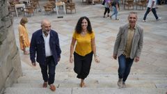 N�stor Rego, Noa Presas y Lu�s Seara.