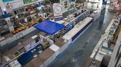 Foto de archivo de la plaza de abastos de Noia