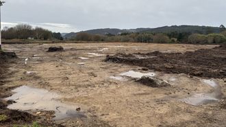 Obras en la ciudad deportiva del Racing de Ferrol