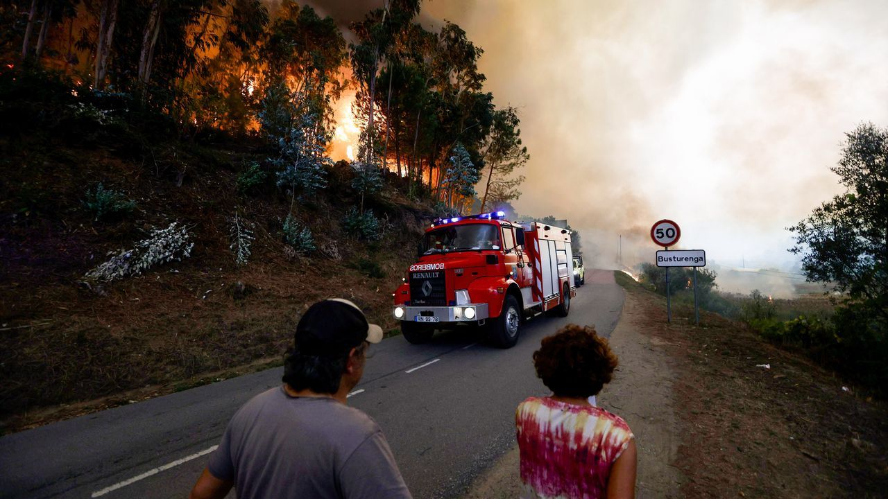 Más de cien incendios sin control en Portugal: hay siete muertos, entre ...