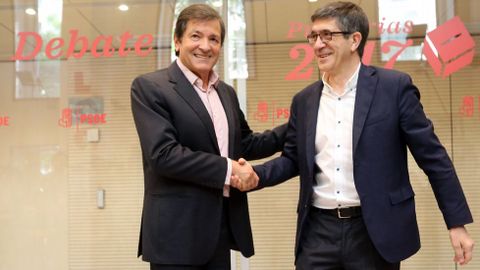 Patxi L�pez junto a Javier Fern�ndez