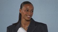 Ana Peleteiro, durante la gala del deporte de La Voz