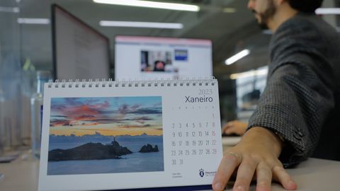 Calendario laboral de A Corua de 2023. 