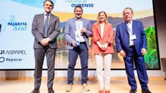 Anbal Pereira viaj a Madrid para recoger el premio.