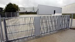 Los bomberos del parque de Chantada (en la foto) acudieron a sofocar el incendio