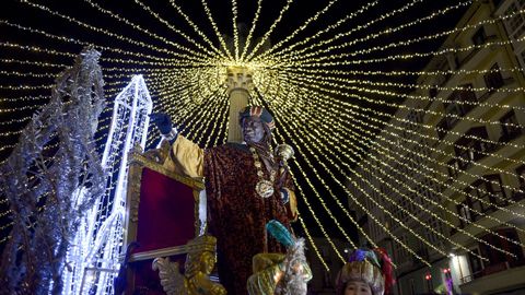 El tiempo respet a los Reyes y Lugo disfrut de una magnfica cabalgata