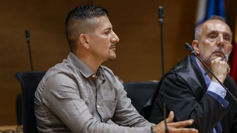Juan Francisco Vargas, durante el juicio.