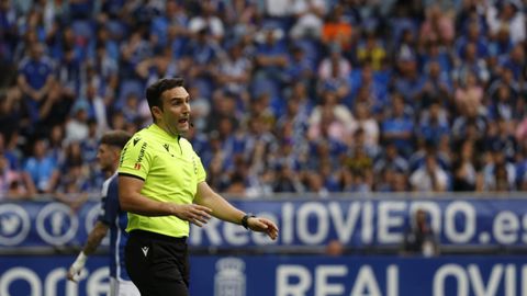 Partido de playoff entre el Oviedo y el Espanyol