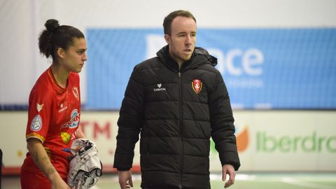 Luis L�pez-Tulla, entrenador del Poio Pescamar