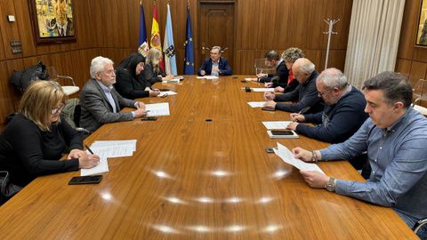 Junta de gobierno de la Diputacin de Ourense, este martes