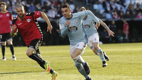 Celta-Alav�s (1-0) de Primera el 15 de enero del 2017.
