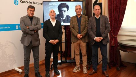 Presentaci�n en Mar�a Pita del ciclo de conferencias �Castelao e o seu tempo�