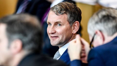 El rostro m�s conocido de AfD es Bj�rn H�cke, presidente del partido en el Estado de Turingia, que calific� el Memorial del Holocausto en el coraz�n de Berl�n de �monumento de la verg�enza�.