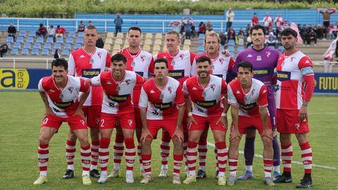 Formaci&oacute;n inicial del Arousa en el derbi del s&aacute;bado en Burg&aacute;ns
