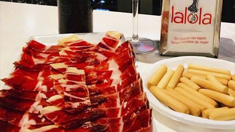Tapa de jamón