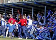 Mart�n abri� la cuenta de los tres goles.