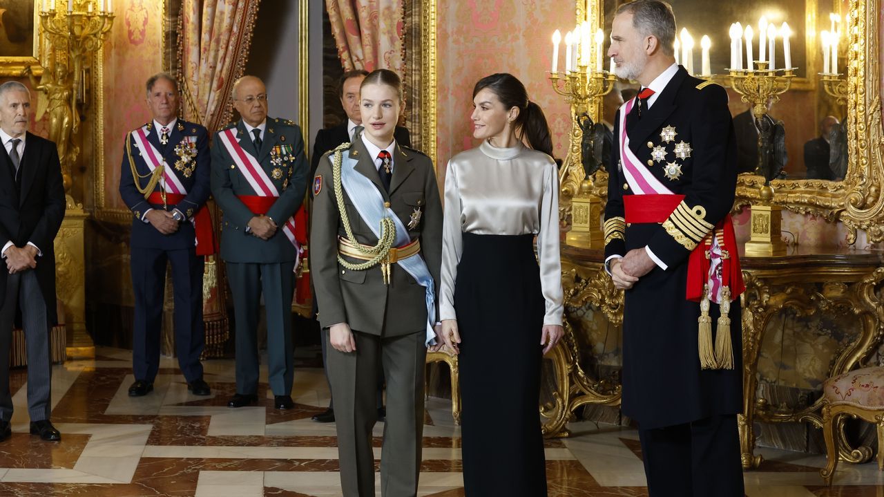 Los reyes, junto a la princesa Leonor, y Sánchez participarán este lunes en la Pascua Militar