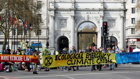 Protestas en Londres