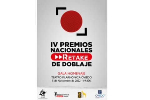 Cartel de los Premios de Doblaje